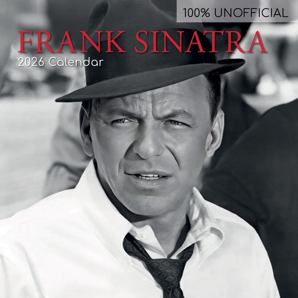 Frank Sinatra 2026 Wall Calendar Main Image