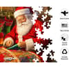 image Quilting Santa 1000 Piece Puzzle Second Alternate Image