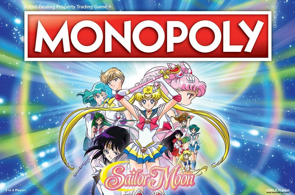 Sailor Moon Monopoly - Calendars.com