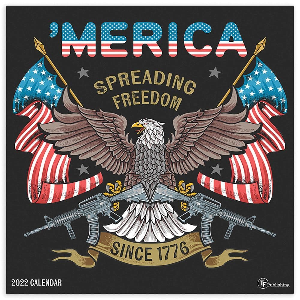 Merica 2022 Wall Calendar