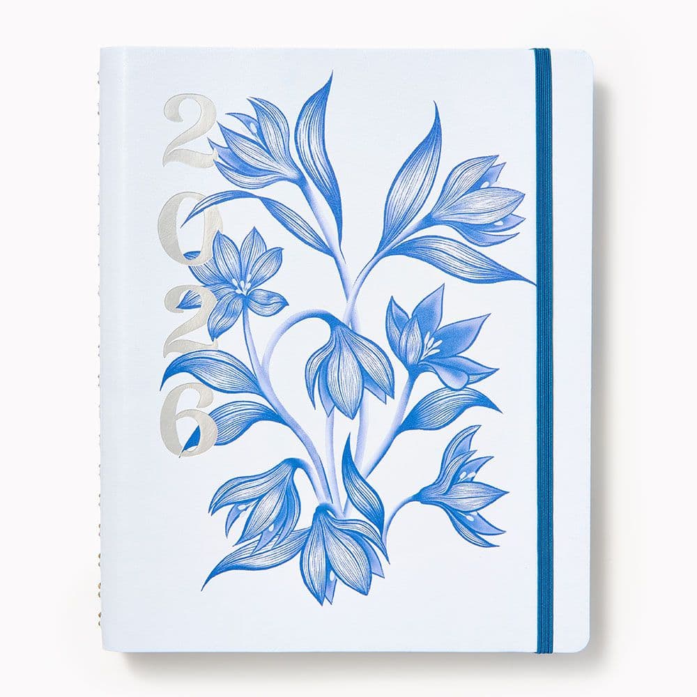 Blue Lilies 2026 Planner Main Product Image