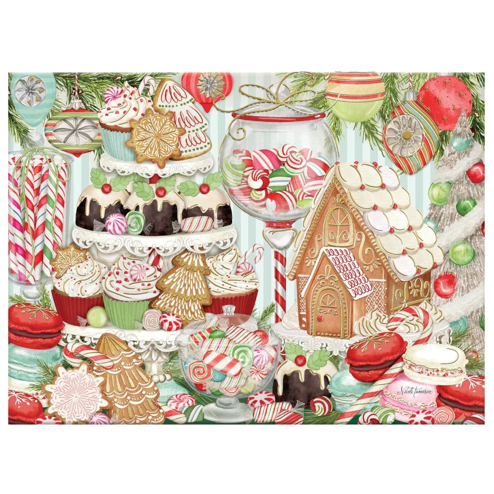 Holiday Treats Calendar 500 Piece Puzzle Fifth Alternate Image