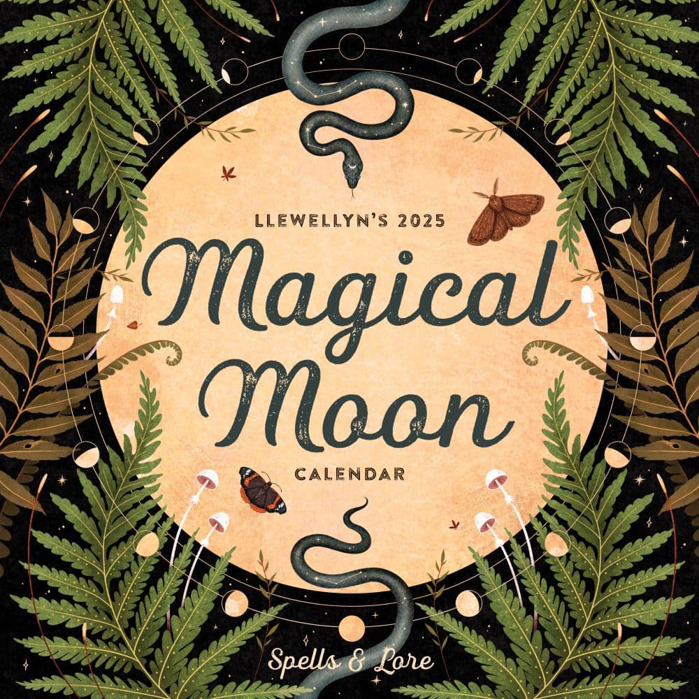 Magical Moon 2025 Wall Calendar - Calendars.com