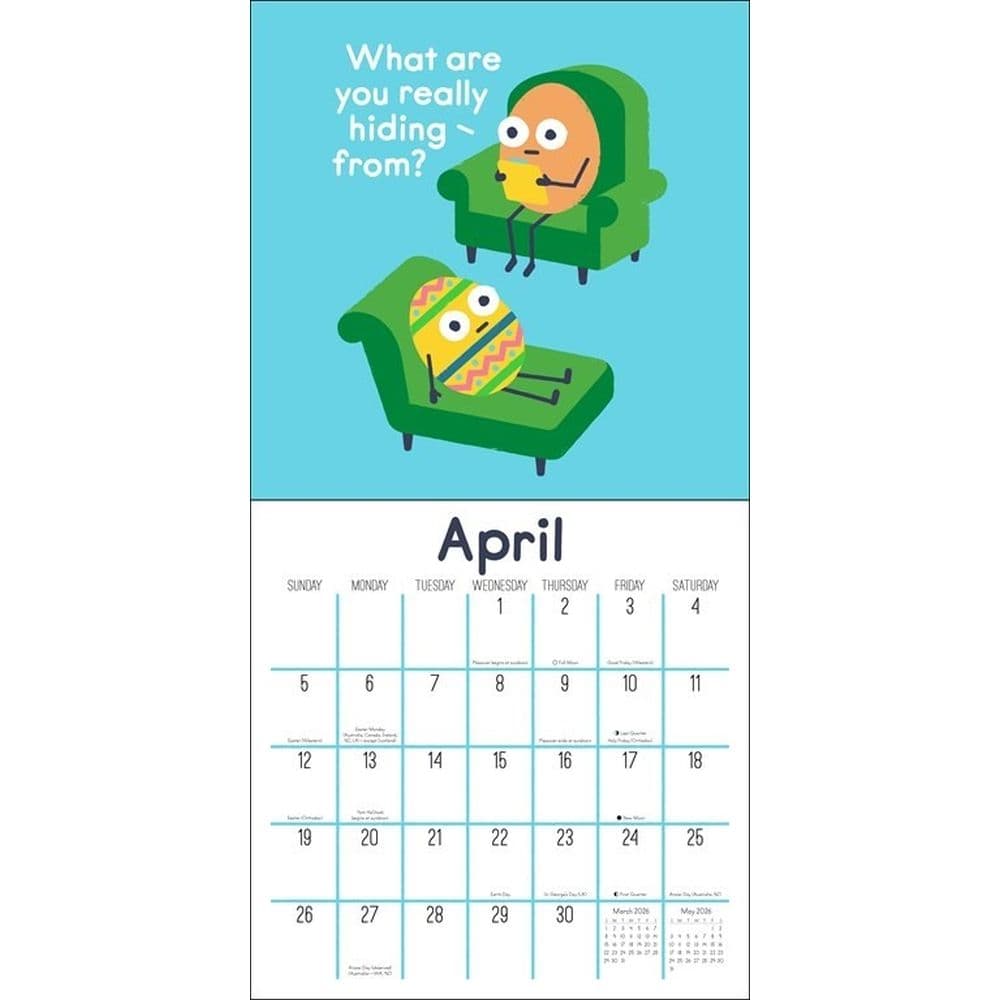 The Art of David Olenick 2026 Wall Calendar Second Alternate Image