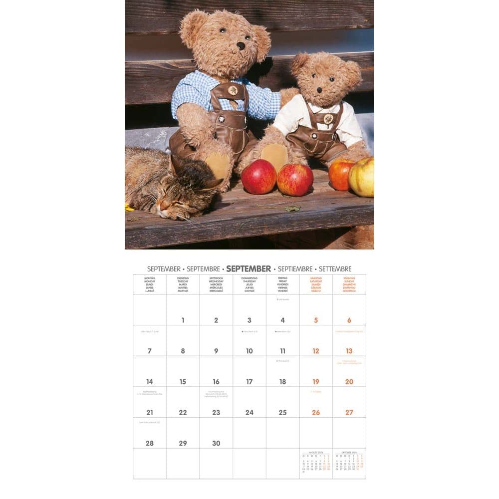 Teddys World 2026 Wall Calendar Fourth Alternate Image