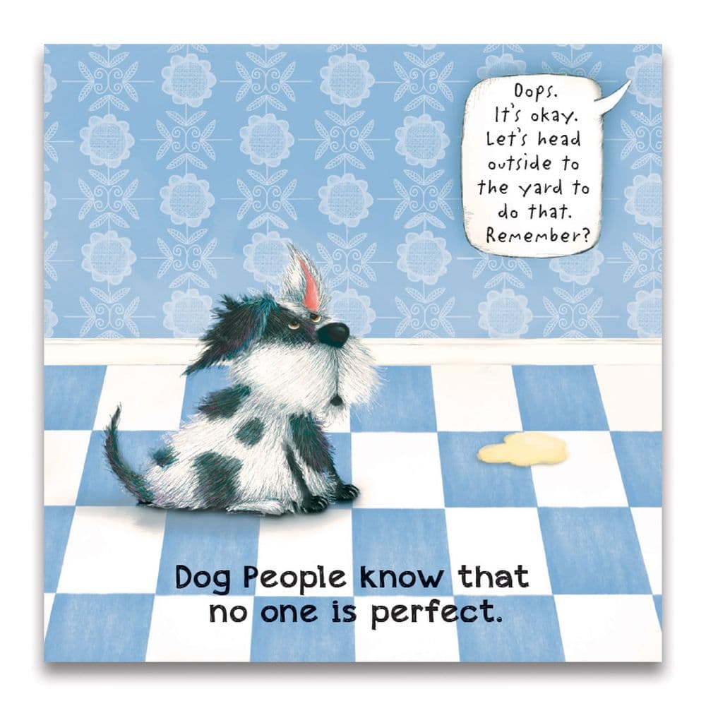 Truth About Dog People 2024 Wall Calendar Interior 2