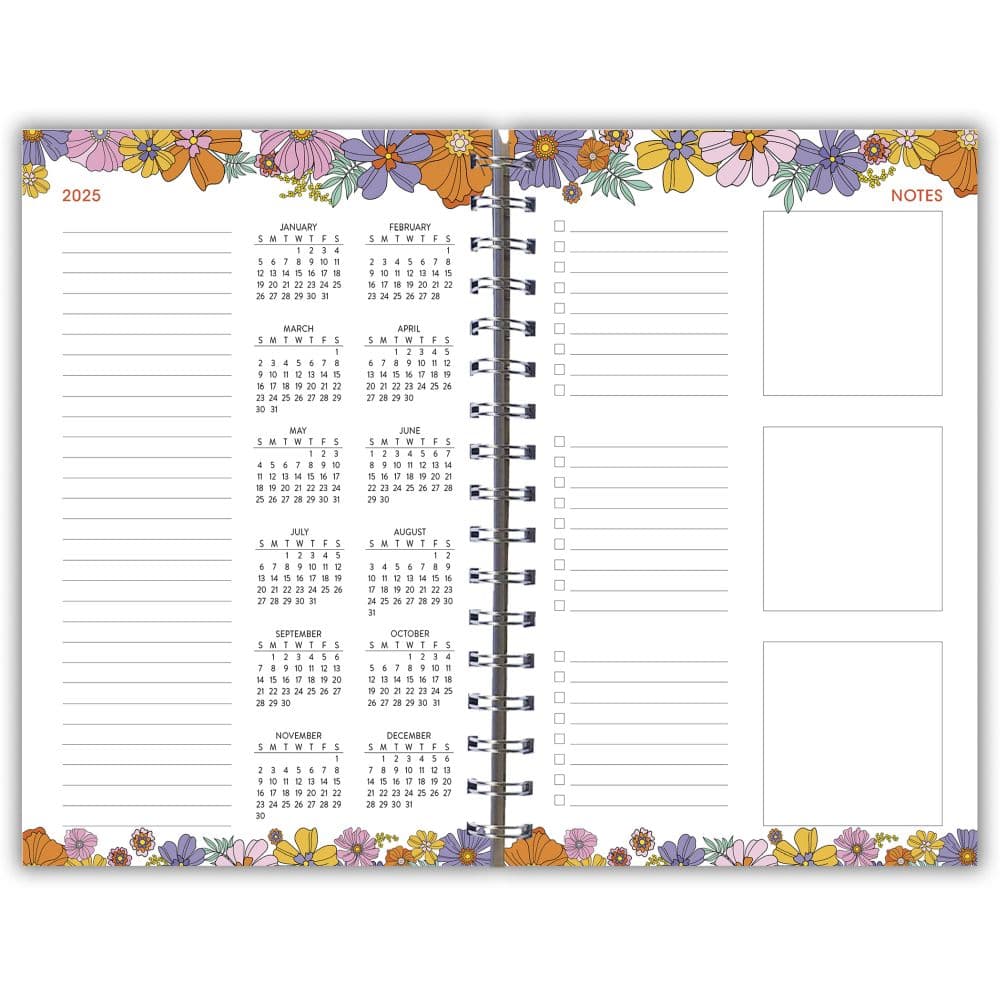 Designer Harvest Sunflowers 2025 Planner Second Alternate Image width=&quot;1000&quot; height=&quot;1000&quot;