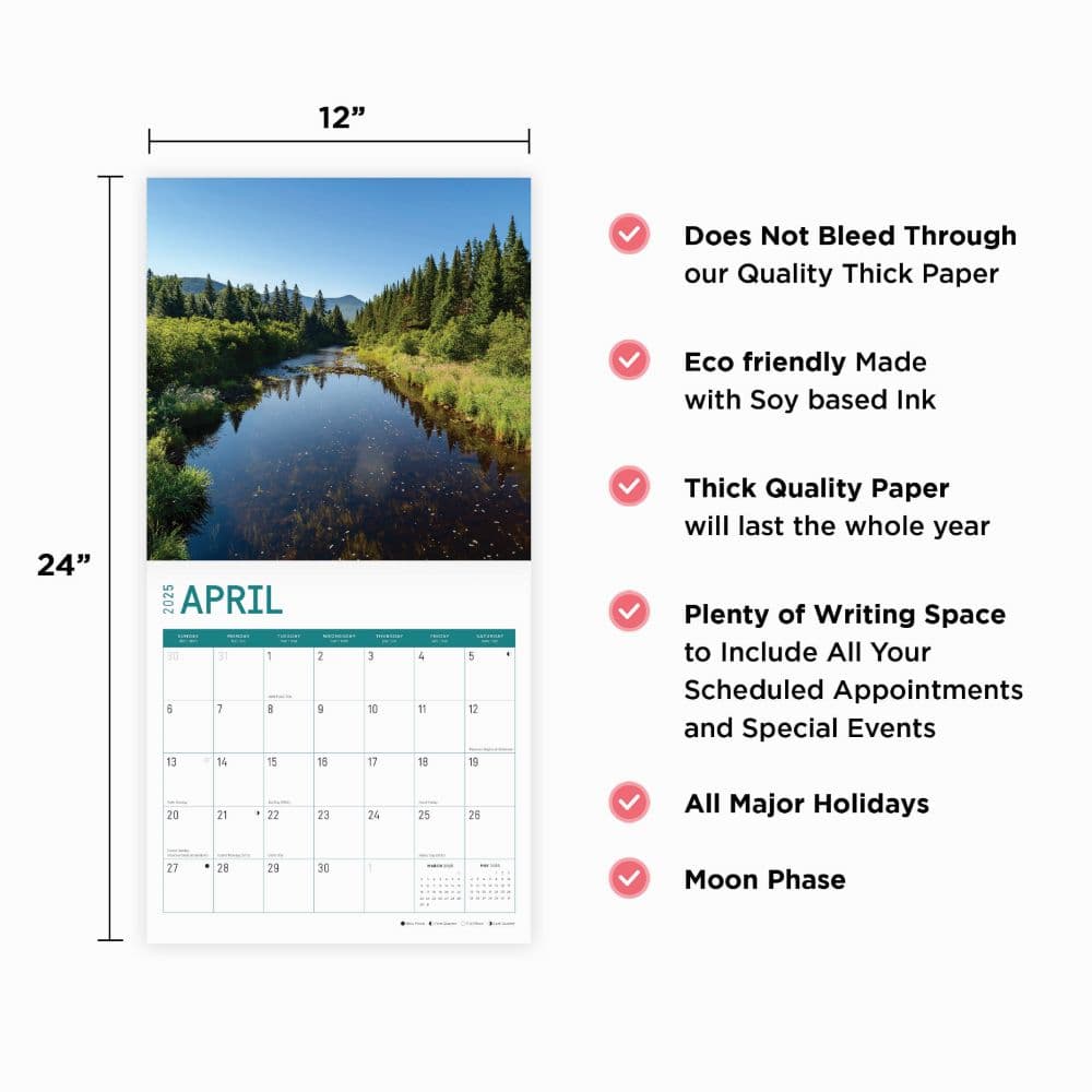 Homeward Trails Capitals Calendar 2025