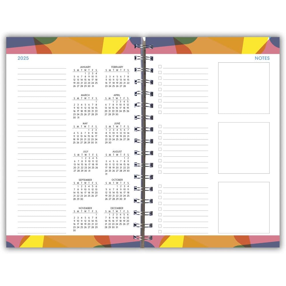 Designer Painted Brushstrokes 2025 Planner Second Alternate Image width=&quot;1000&quot; height=&quot;1000&quot;