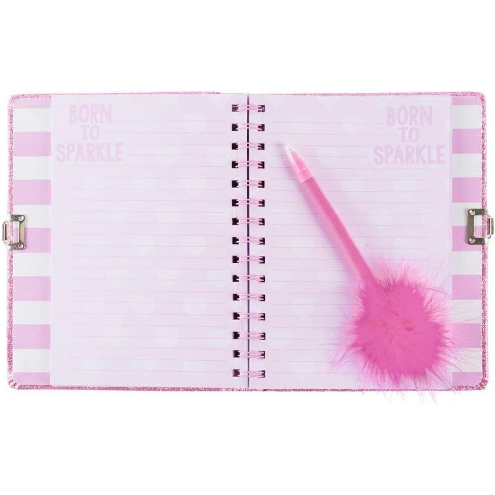 Born To Sparkle Glitter Journal First Alternate Image
