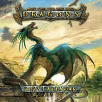 image Dragons Ciruelo 2027 Wall Calendar by Ciruelo Cabral Main Product Image