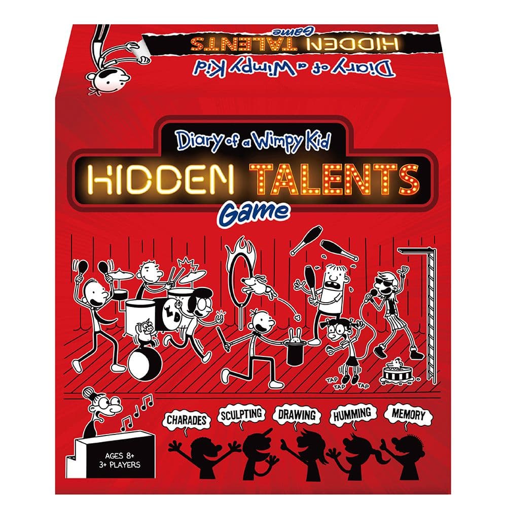 Diary of a Wimpy Kid Hidden Talents Game Main