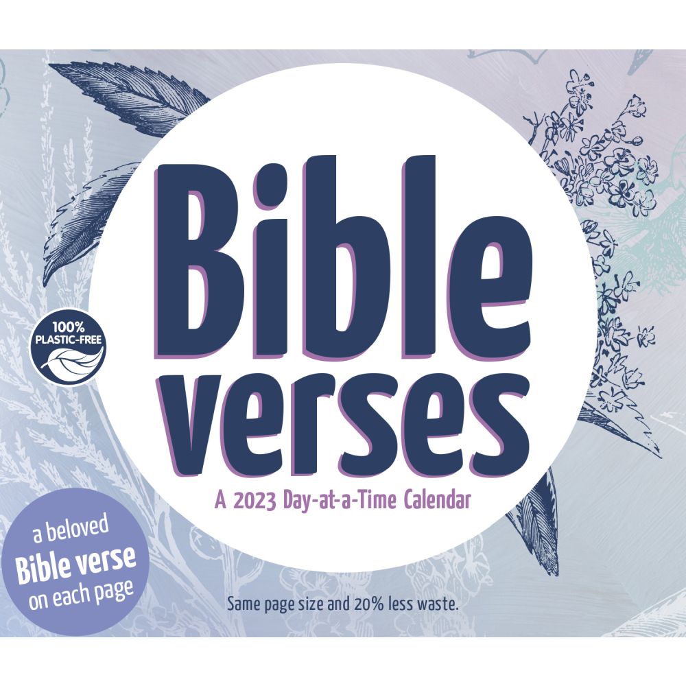 Trends International Bible Verses 2023 Desk Calendar