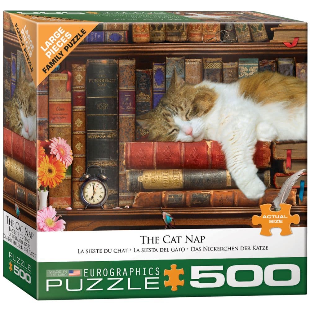 Cat Nap 500pc Puzzle Main Image