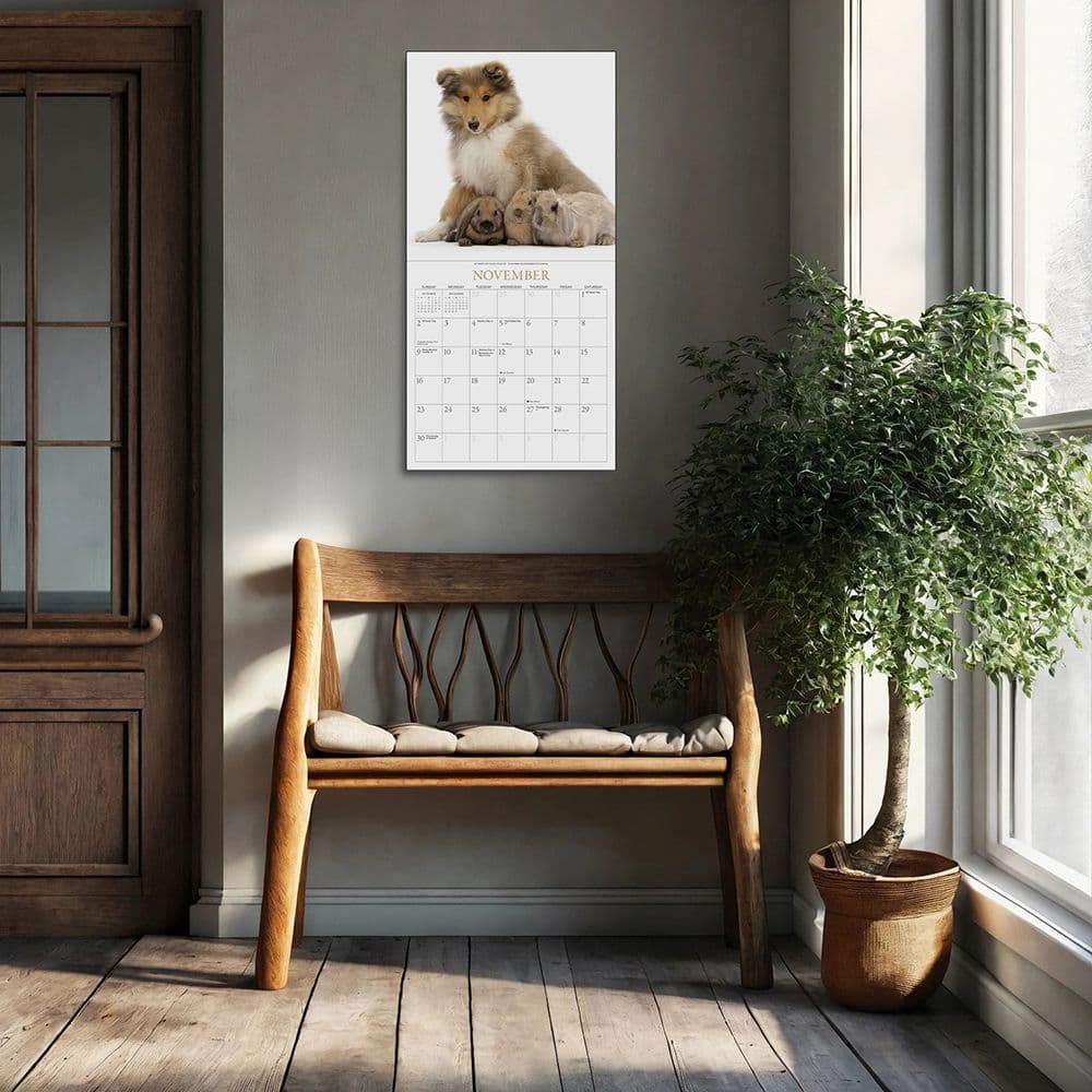 Bunnies and Friends 2025 Wall Calendar Fourth Alternate Image width="1000" height="1000"