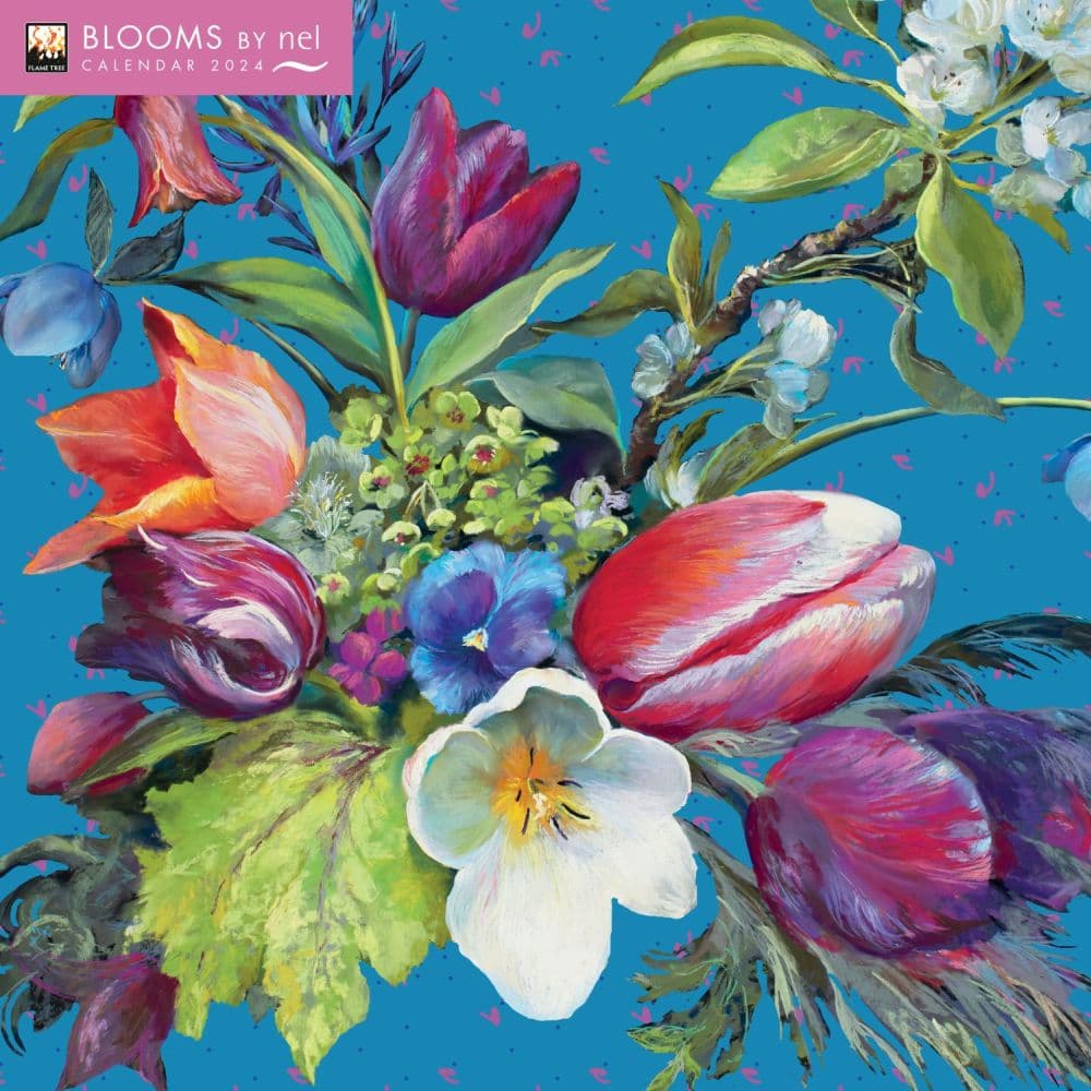 Flower Art Calendars - Classic Floral Elegance All Year