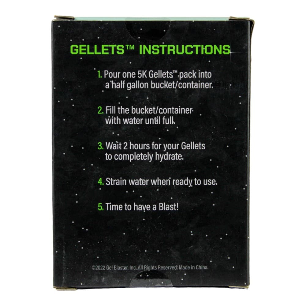 Gel Blaster 10k Starfire Gellets Pack Third Alternate Image