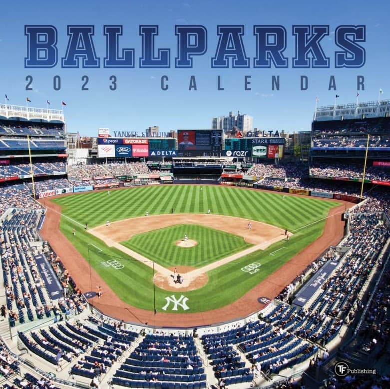 Ballparks 2023 Wall Calendar