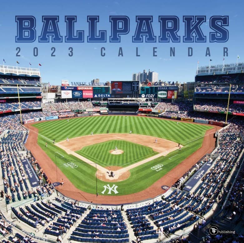 Ballparks 2023 Wall Calendar 1250785431 Baseball Wall Calendars