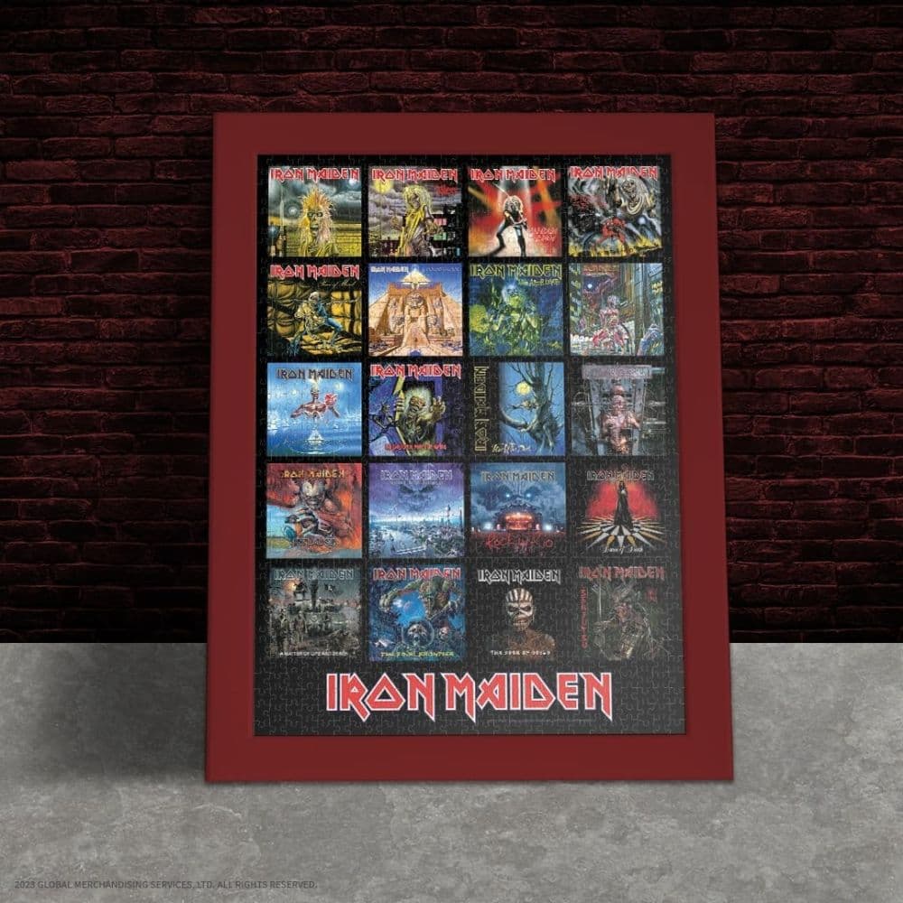Iron Maiden Albums 1000 Piece Exclusive Fourth Alternate Image