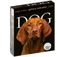 image Dog Gallery 2026 Desk Calendar Main Product Image