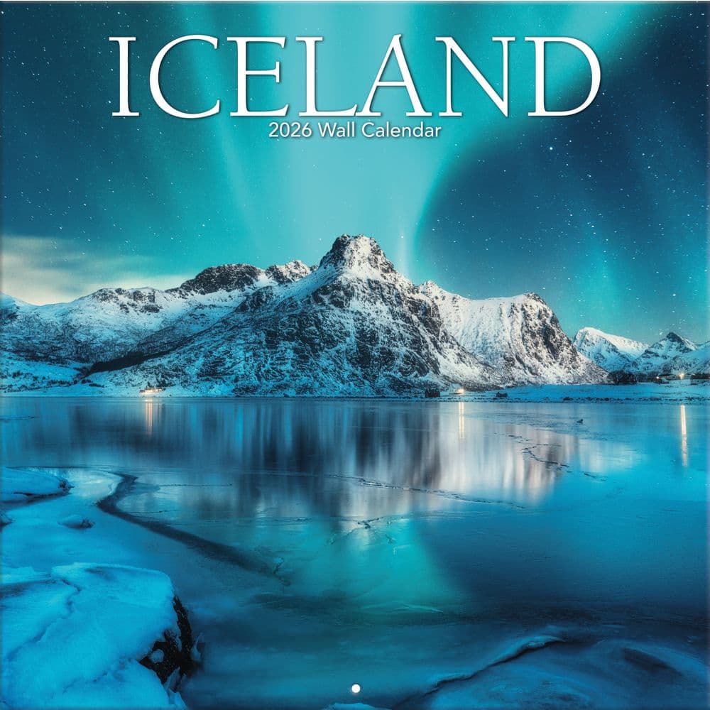 Iceland 2026 Wall Calendar_Main Image