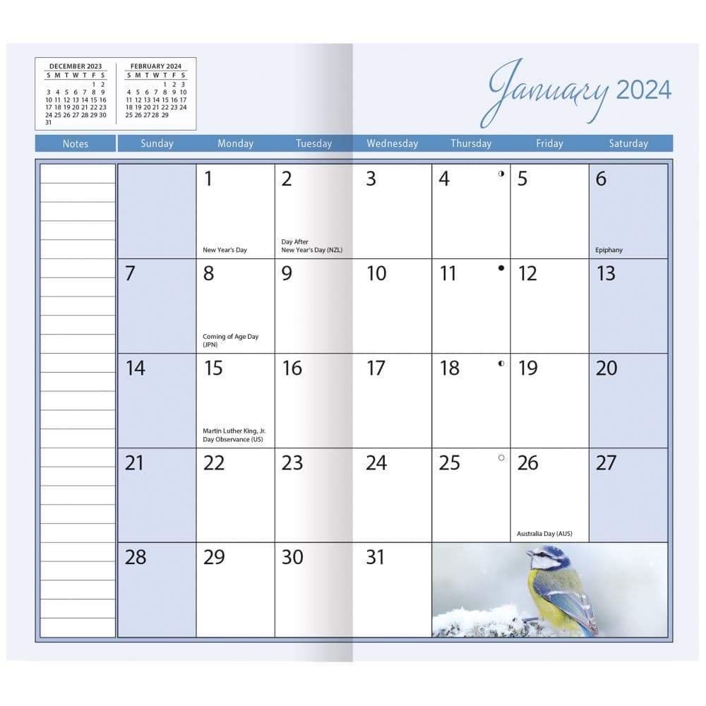 Songbirds 2 yr 2024 Pocket Planner First Alternate Image width=&quot;1000&quot; height=&quot;1000&quot;