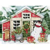 image Snowmans Farmhouse Greeting Card Alternate Image 1