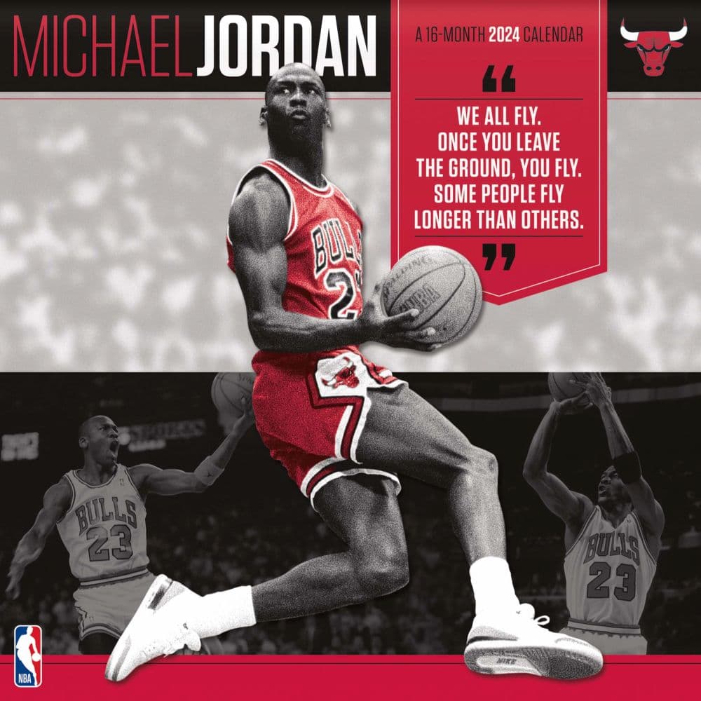 Michael Jordan 2024 Wall Calendar Main Image