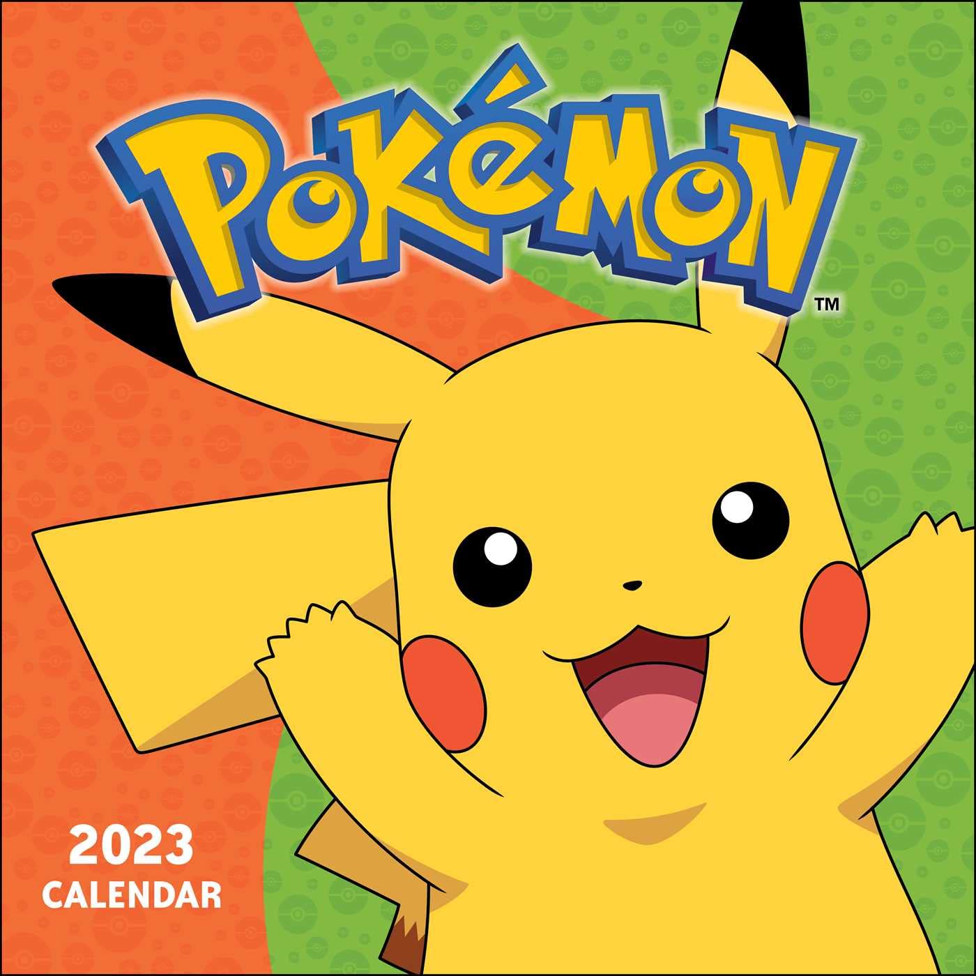 Pokemon 2023 Wall Calendar