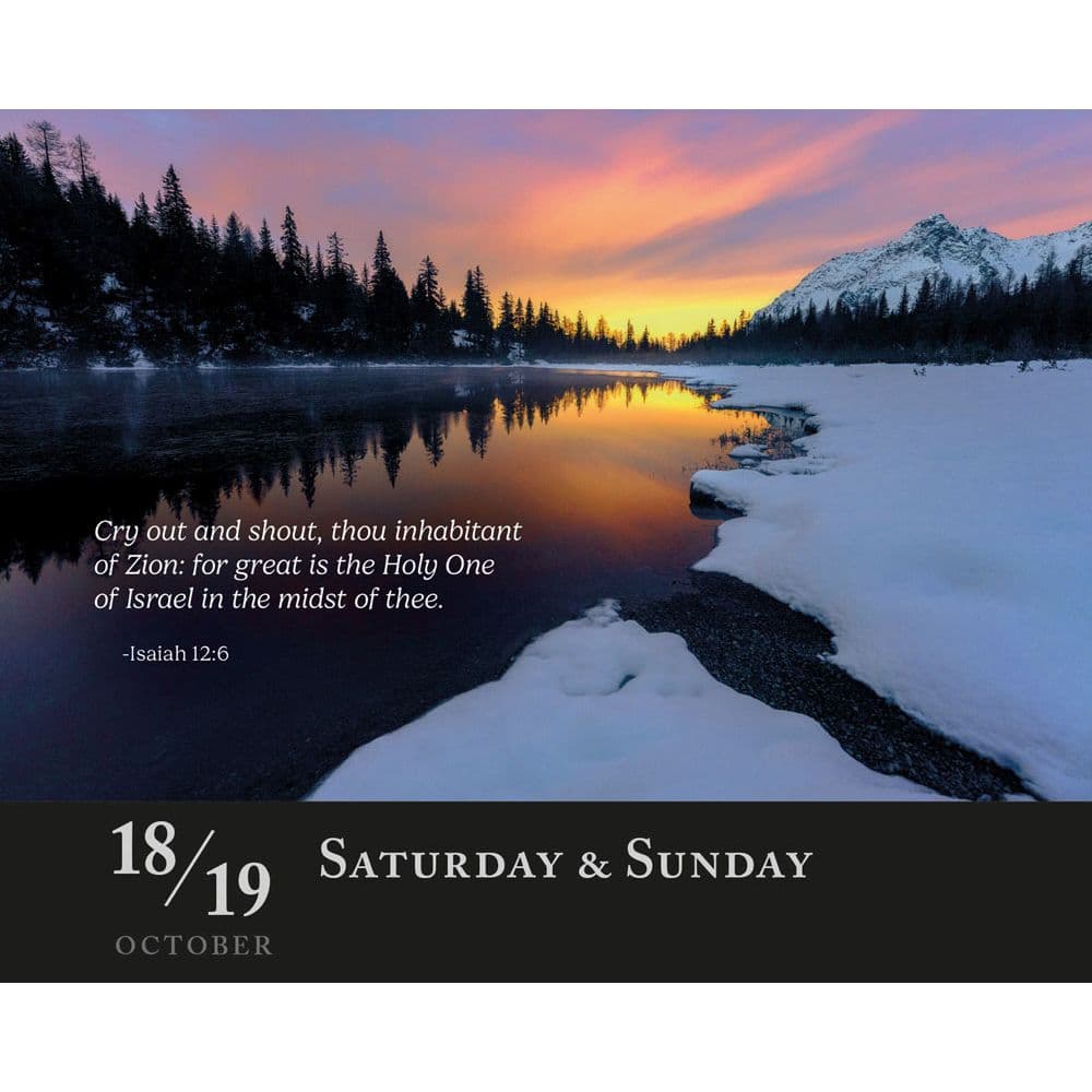 Daily Verse 2025 Desk Calendar