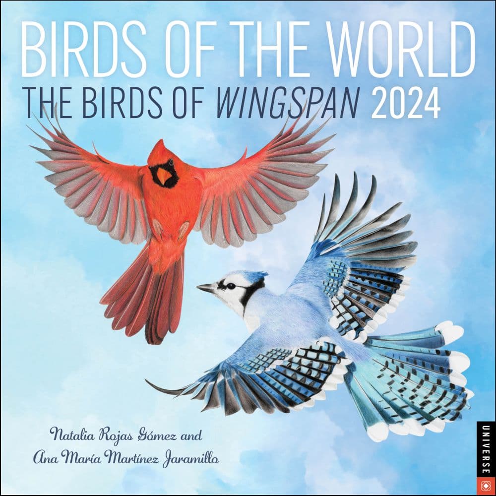 Birds of the World 2024 Wall Calendar Main Product Image width=&quot;1000&quot; height=&quot;1000&quot;