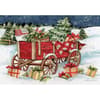 image Snowy Delivery Petite Christmas Cards by Susan Winget Main Image
