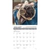 image Pug Mugs 2025 Mini Wall Calendar Second Alternate Image width=&quot;1000&quot; height=&quot;1000&quot;