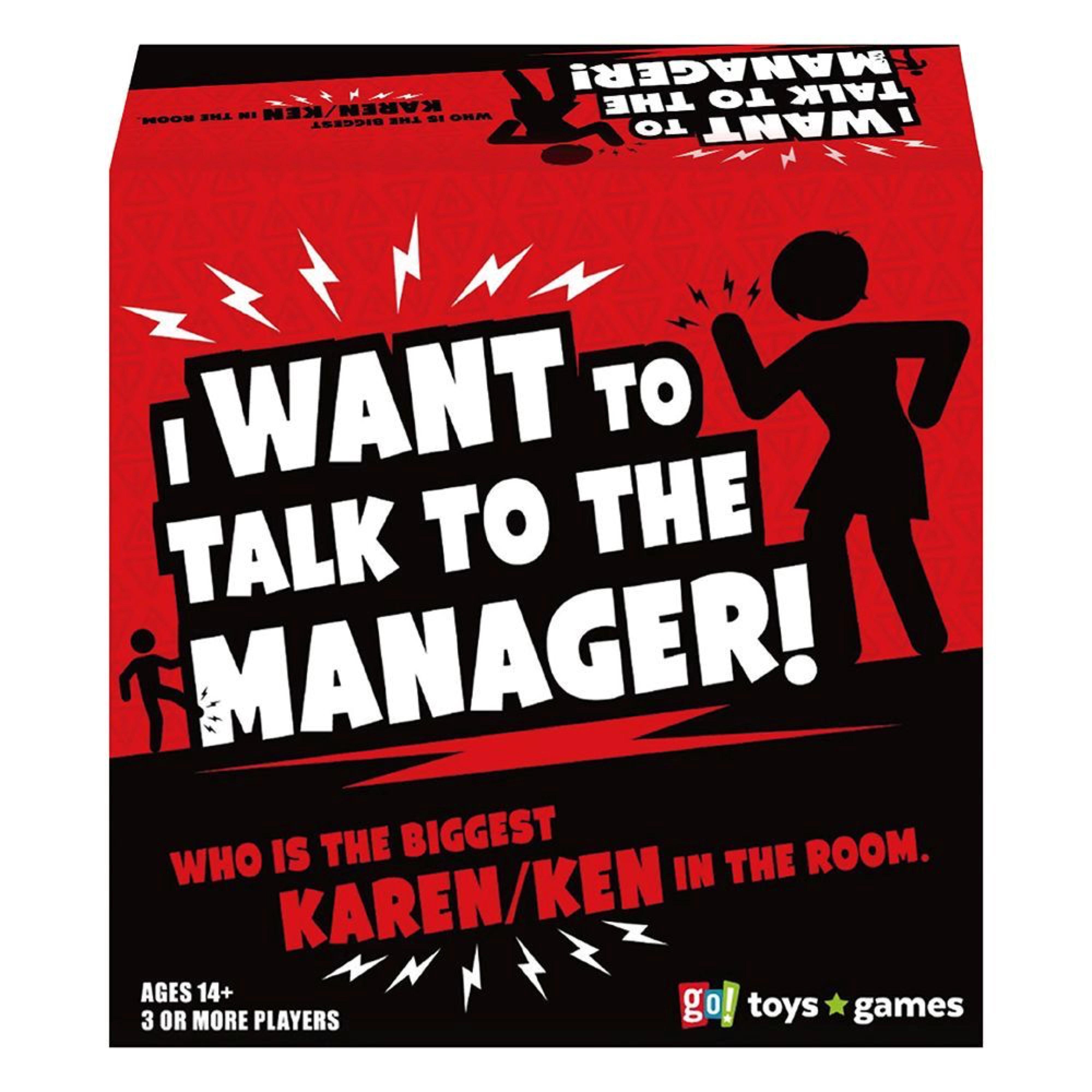 Go! Games I Want To Talk To The Manager! Game