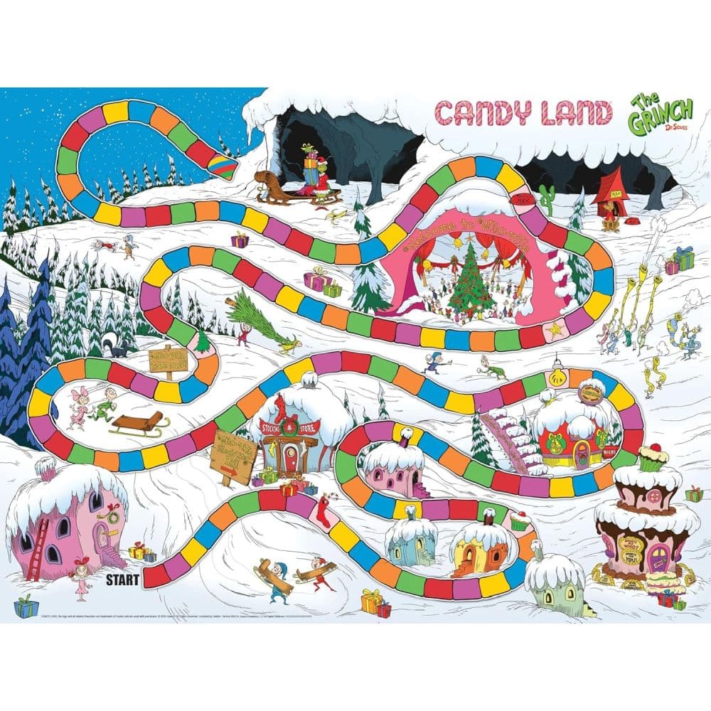 Candyland The Grinch Board Game Second Alternate Image