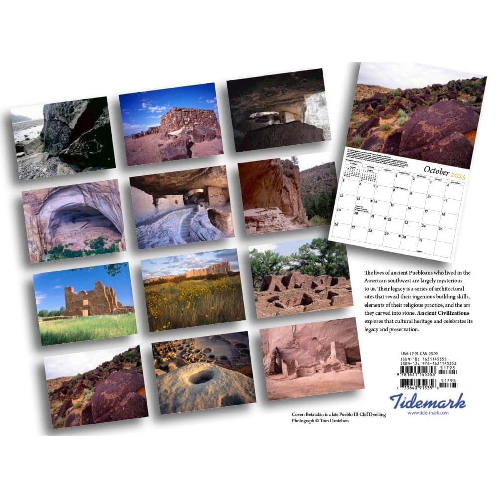 Ancient Civilizations 2025 Wall Calendar First Alternate Image width="1000" height="1000"