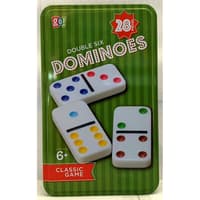 image Double 6 Dominoes Tin Main Image