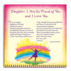 image Daughter You Are A Gift In My Life 2026 Mini Wall Calendar Fourth Alternate Image