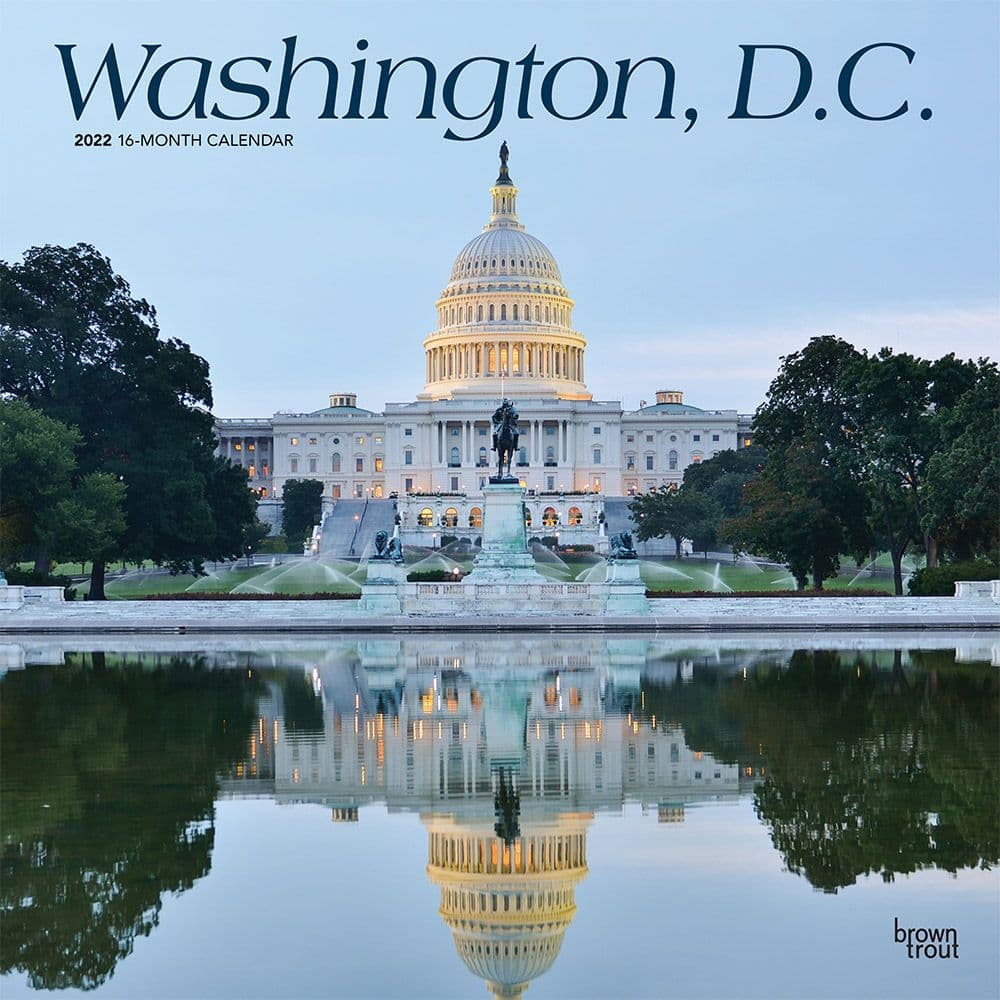 Washington DC 2022 Wall Calendar