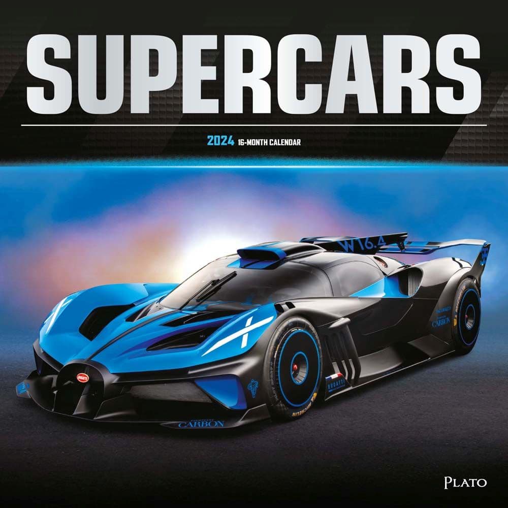 Supercars 2024 Wall Calendar Main Product Image width=&quot;1000&quot; height=&quot;1000&quot;