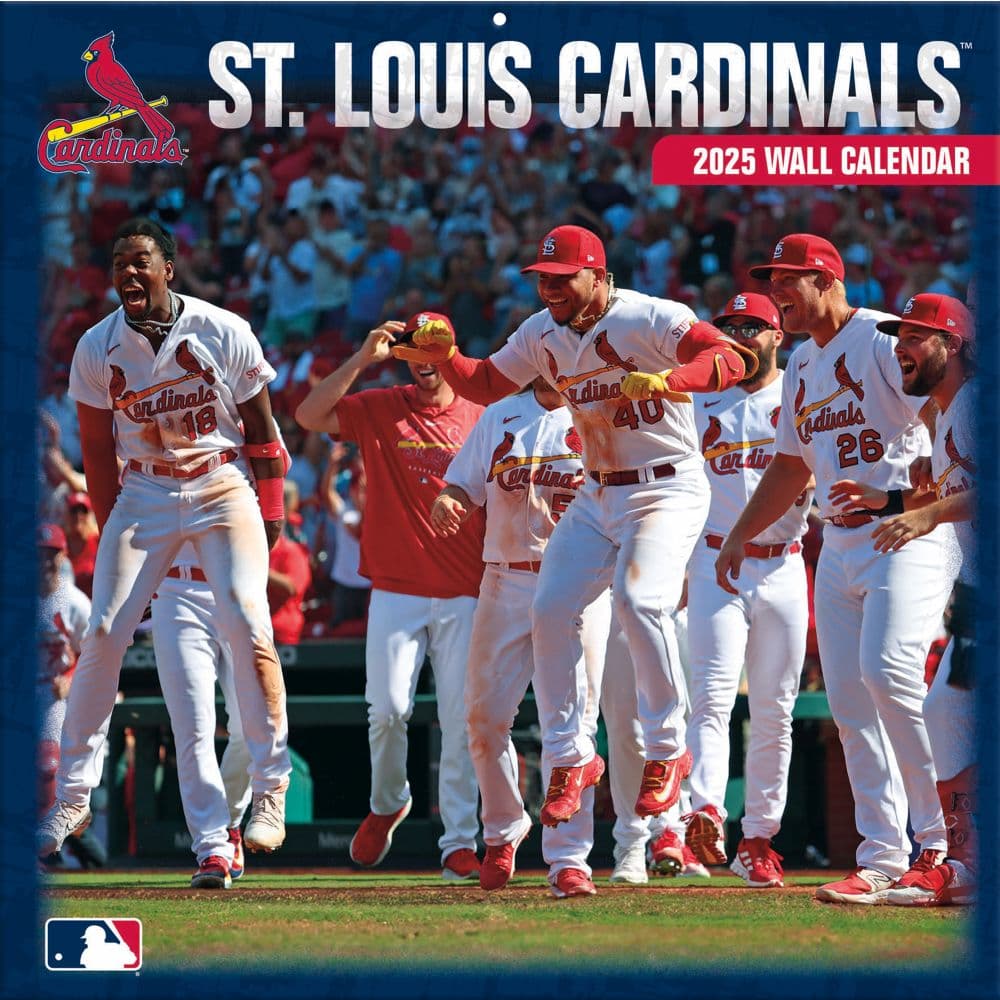 MLB St Louis Cardinals 2025 Wall Calendar