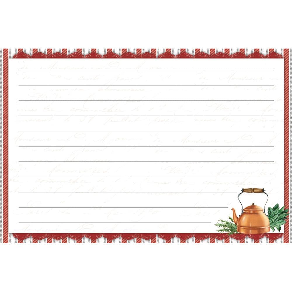 Homestead Kitchen 4X6 Recipe Cards Alt2