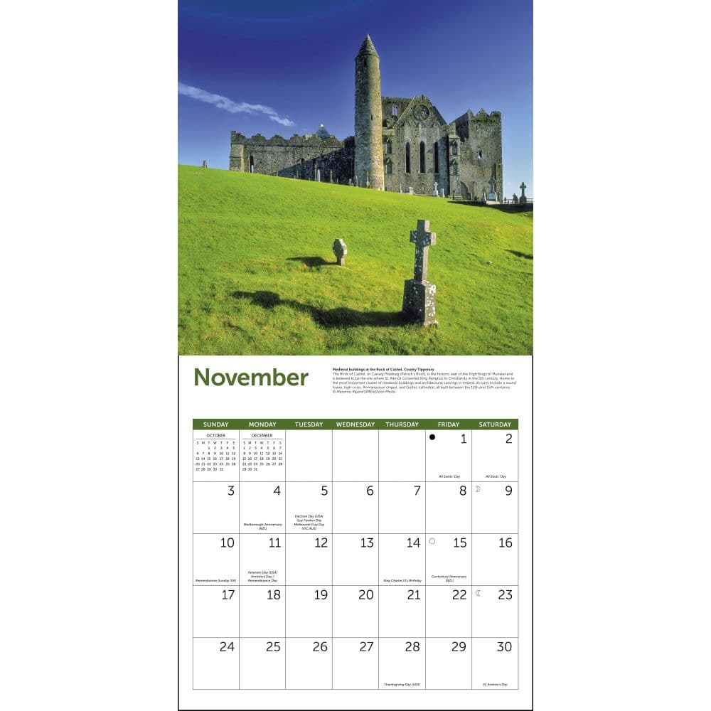 Ireland 2024 Wall Calendar