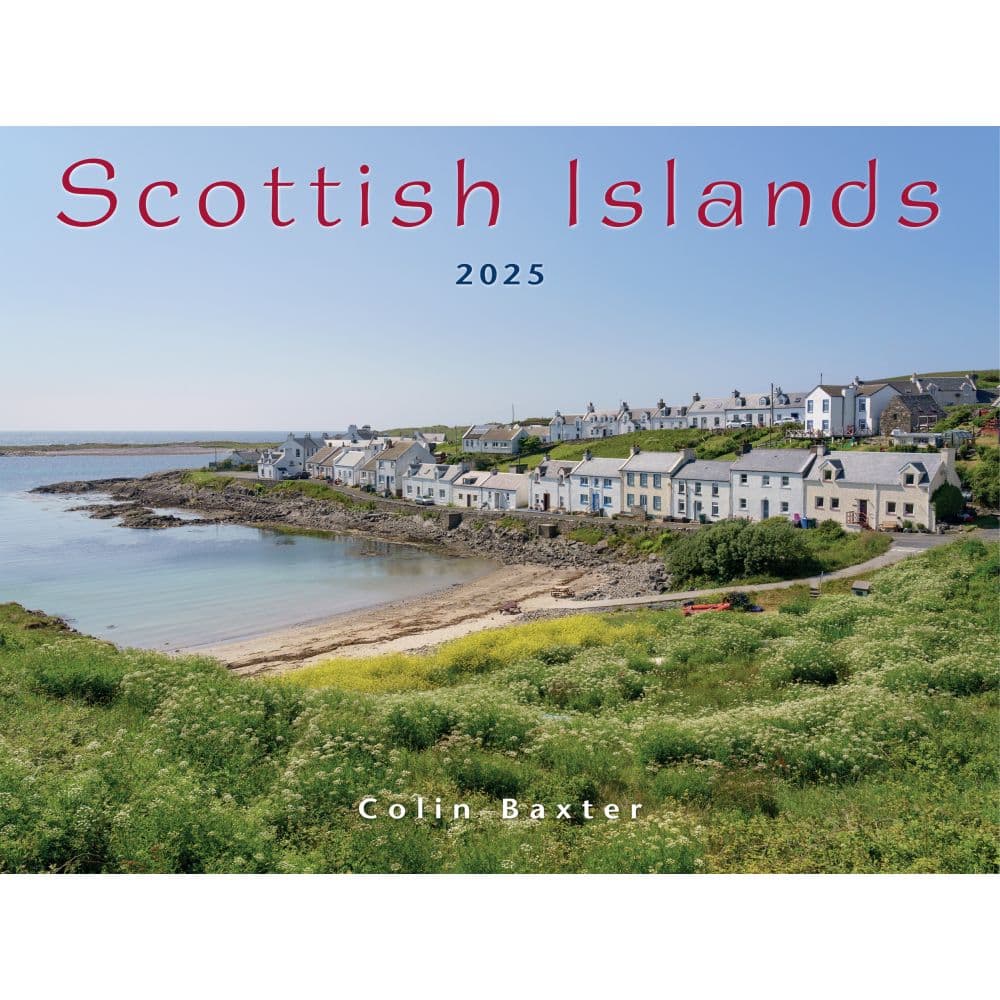 Scottish Islands 2025 Wall Calendar Main Image