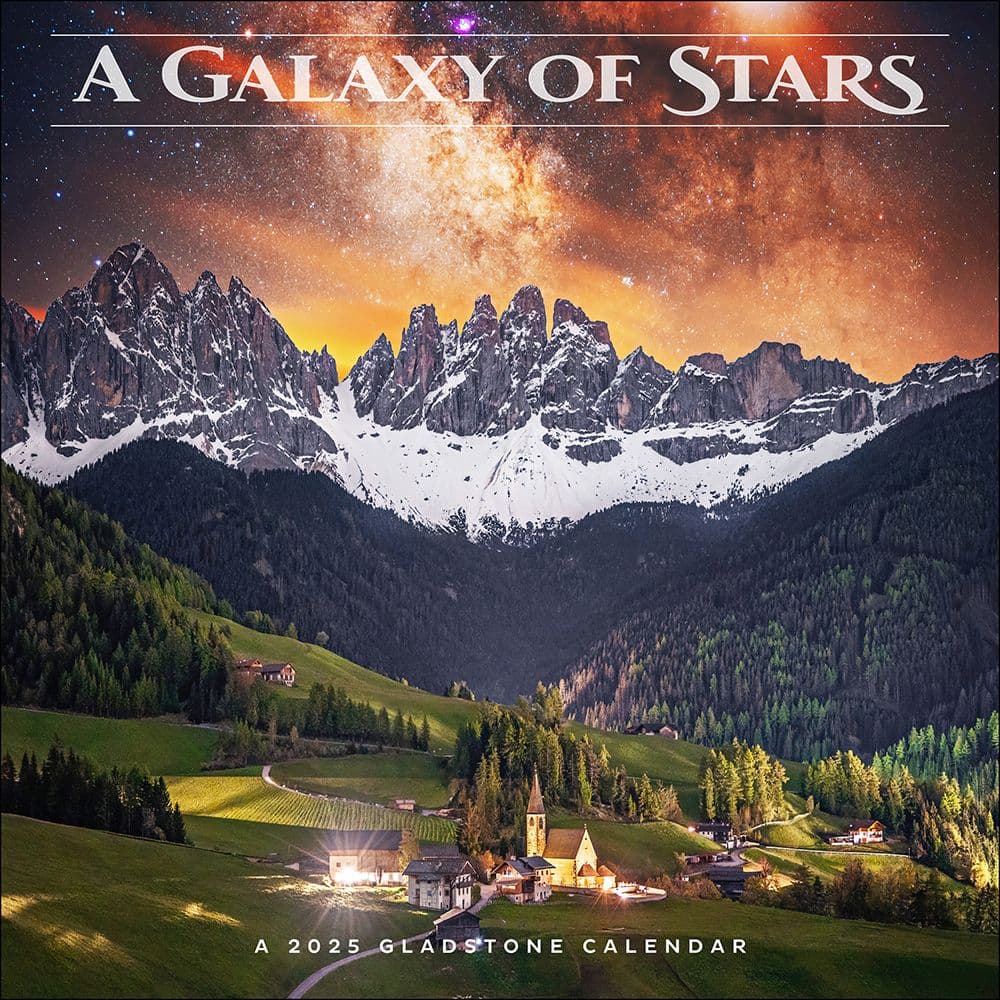 Galaxy of Stars 2025 Wall Calendar Main Image