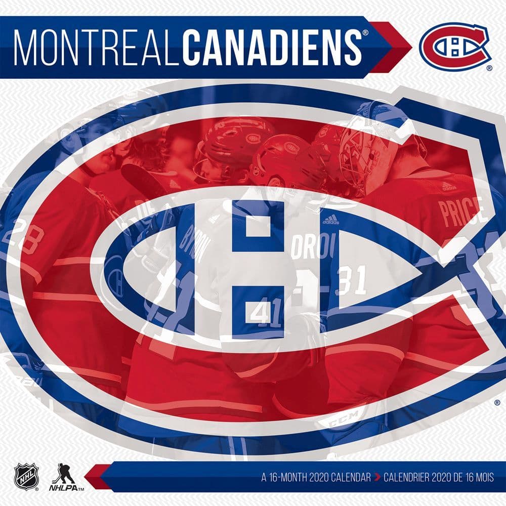 NHL Montreal Canadiens Wall Calendar 