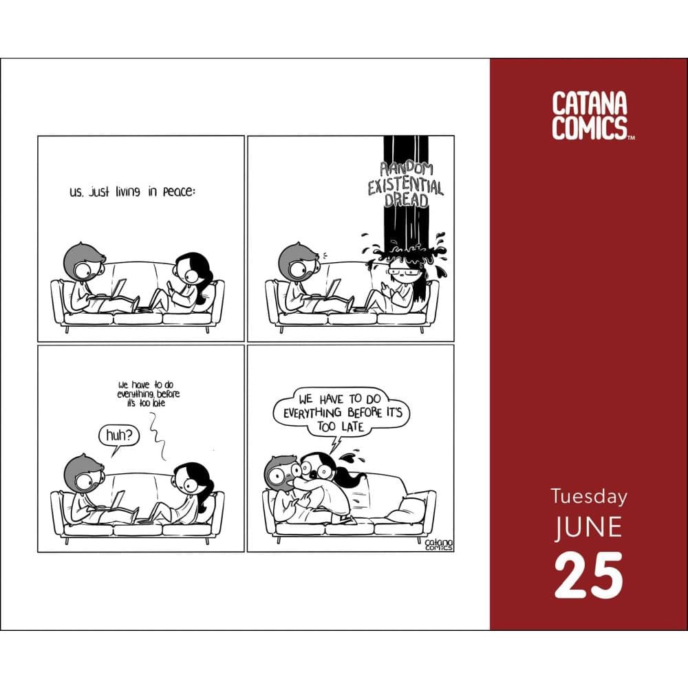 Little Moments Catana Comics 2024 Desk Calendar Alternate 3