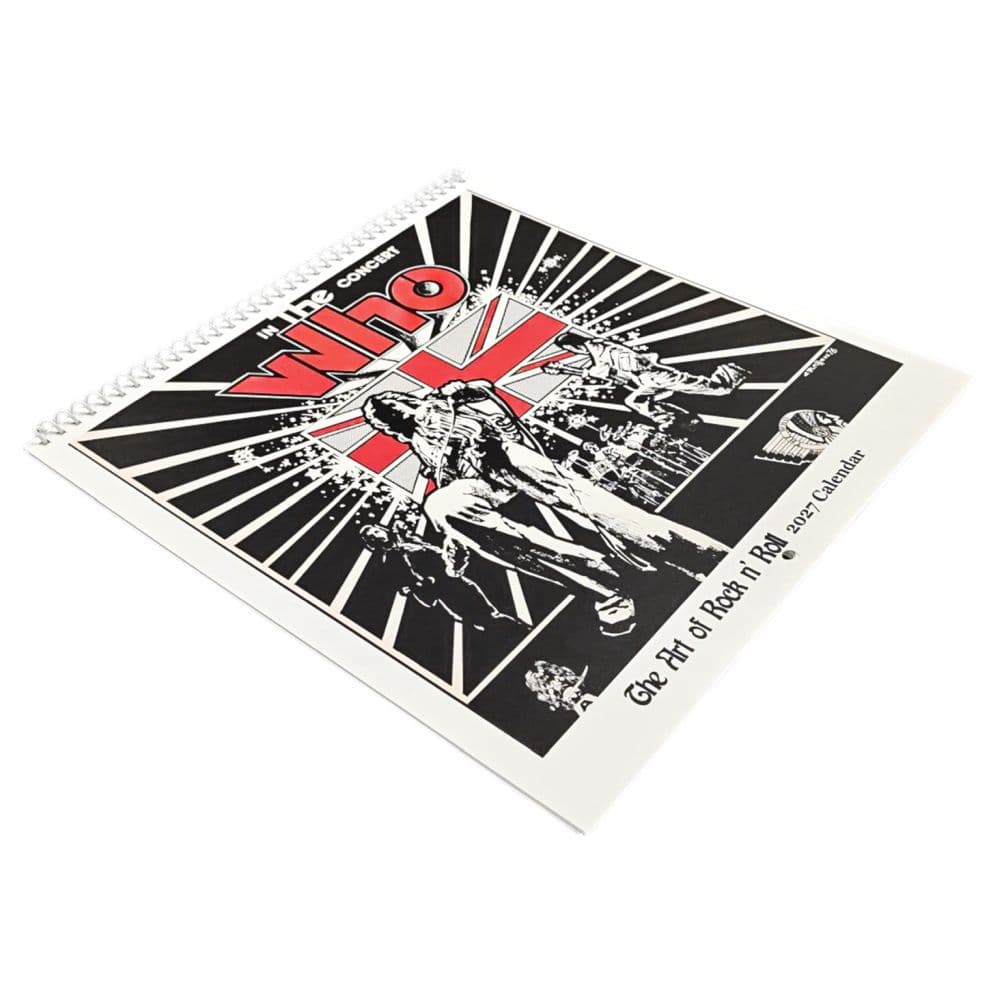 Art Of Rock And Roll Square 2027 Wall Calendar Fifth Alternate Image