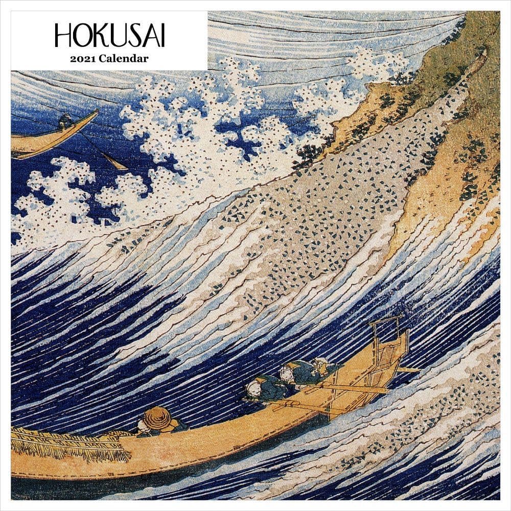 Hokusai Wall Calendar - Calendars.com